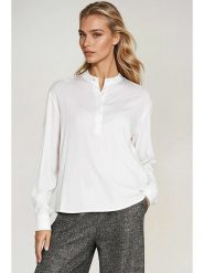 Nife Bluzka w kolorze białym rozmiar: 42. Białe bluzki damskie Nife, bez wzorów, bez kołnierzyka, bez ramiączek. Za 178.79 zł.