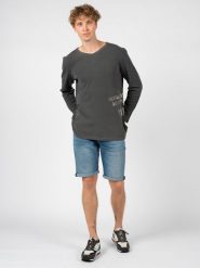 Guess Bluza | M1YP59KAR40 | Mężczyzna | Szary. Szare bluzy bez kaptura męskie Guess, m, z bawełny. W wyprzedaży za 159.00 zł.