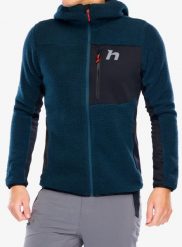 Kurtka polarowa męska Hannah Kodiak Hoody. Niebieskie kurtki męskie Hannah, na zimę, m, bez wzorów, z polaru, z kapturem. Za 518.10 zł.