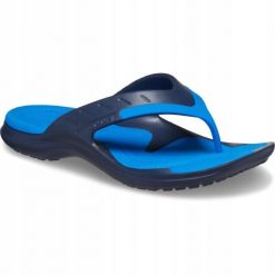 Japonki Dla Dorosłych Crocs Modi Sport Flip. Niebieskie klapki i japonki męskie Crocs, z materiału. Za 139.99 zł.