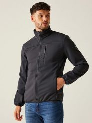 Regatta Kurtka softshellowa "Romain" w kolorze czarnym rozmiar: 3XL. Czarne kurtki outdoor męskie Regatta, xl, bez wzorów, bez kaptura. Za 139.95 zł.