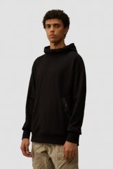 C.P. COMPANY Czarna męska bluza z kapturem Sweat Hooded, Rozmiar L. Czarne bluzy z kapturem męskie C.P. Company, l, z bawełny. W wyprzedaży za 826.99 zł.