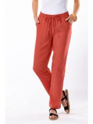 WITT WEIDEN Spodnie w kolorze czerwonym rozmiar: W23. Czerwone spodnie materiałowe damskie WITT WEIDEN, bez wzorów, z materiału. Za 65.38 zł.