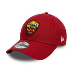 Czapka z daszkiem New Era 9FORT AS ROMA Core Dark Red Strapback - 60572397. Czerwone czapki męskie New Era, bez wzorów, sportowe. Za 127.65 zł.