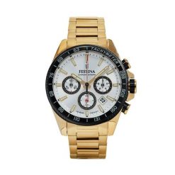 Zegarek Festina. Żółte zegarki męskie Festina, złote. Za 869.99 zł.