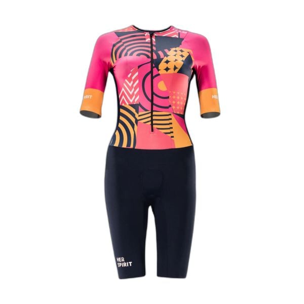 Kombinezon triathlonowy damski długi Huub Her Spirit. Czarne kombinezony damskie Huub, s, bez wzorów, bez kołnierzyka, bez ramiączek, długie. Za 669.85 zł.