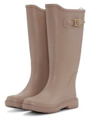 Ilse Jacobsen Kalosze w kolorze beżowym rozmiar: 37. Brązowe kalosze damskie Ilse Jacobsen, bez wzorów, z materiału. Za 178.37 zł.