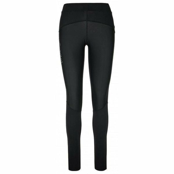 Damskie legginsy do biegania Kilpi KARANG-W. Czarne legginsy damskie Kilpi, s, bez wzorów, z gumy. Za 149.50 zł.
