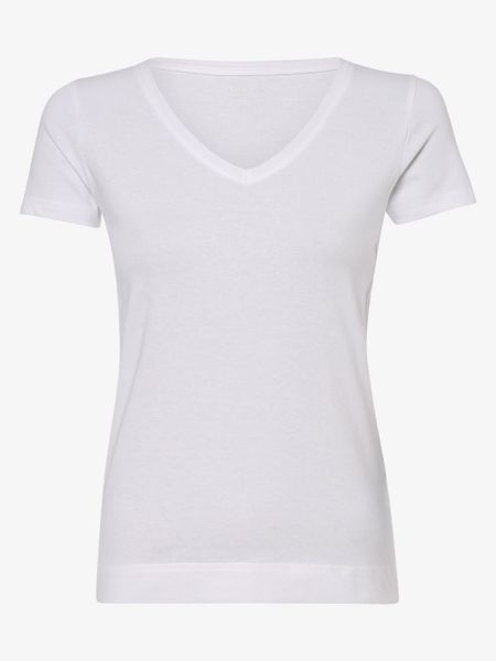 Marie Lund T-shirt Kobiety Bawełna biały, XS. Białe t-shirty damskie Marie Lund, xs, bez wzorów, z bawełny, bez kołnierzyka. Za 79.95 zł.
