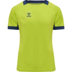 Koszulka do piłki nożnej męska Hummel hml LEAD. Zielone t-shirty sportowe męskie HUMMEL, na lato, m, bez ramiączek, do piłki nożnej. Za 149.75 zł.