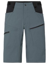 Spodenki męskie Tekoa IV. Czarne szorty męskie Vaude, bez wzorów, z materiału, sportowe. Za 389.00 zł.
