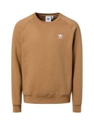 Adidas Originals Bluza męska Mężczyźni brązowy jednolity, S. Brązowe bluzy bez kaptura męskie adidas Originals, m, z materiału. Za 239.95 zł.