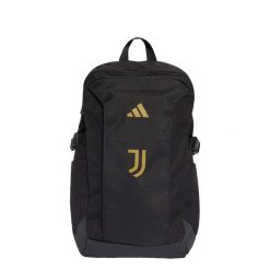 PLECAK JUVENTUS. Czarne plecaki damskie Adidas, bez wzorów, z materiału, street. Za 219.00 zł.
