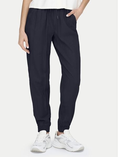 ONLY Spodnie dresowe Kelda 15203946 Granatowy Regular Fit. Niebieskie spodnie dresowe damskie Only, bez wzorów, z dresówki. Za 169.99 zł.