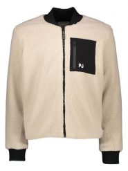 Pepe Jeans Kurtka polarowa w kolorze beżowym rozmiar: L. Brązowe kurtki męskie Pepe Jeans, l, bez wzorów, z jeansu, bez kaptura. Za 201.08 zł.