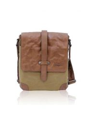 SPARWELL Skórzana torebka "Stefan" w kolorze jasnobrązowo-oliwkowym - 21 x 25 x 7 cm rozmiar: onesize. Brązowe torebki klasyczne damskie SPARWELL, bez wzorów, z materiału, bez dodatków. Za 173.99 zł.