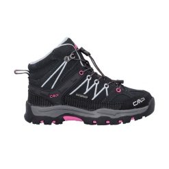 Buty trekkingowe juniorskie CMP Rigel Mid Wp. Czarne buty trekkingowe męskie CMP, bez zapięcia, trekkingowe. Za 269.99 zł.