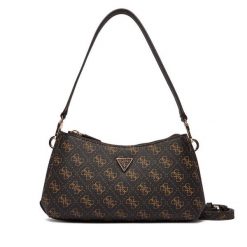 Torebka Guess. Brązowe torebki klasyczne damskie Guess, z aplikacjami, bez dodatków. Za 589.99 zł.