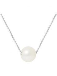 Pearl Addict Srebrny naszyjnik z perłą - dł. 42 cm rozmiar: onesize. Szare naszyjniki damskie Pearl Addict, srebrne. Za 193.24 zł.