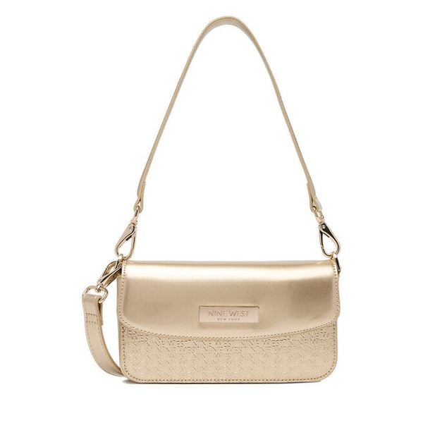 Torebka Nine West. Żółte torebki klasyczne damskie Nine West, bez wzorów, bez dodatków. Za 169.99 zł.