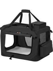 SONGMICS Torba transportowa w kolorze czarnym - 60 x 42 x 42 cm rozmiar: onesize. Czarne torebki klasyczne damskie Songmics, bez wzorów, z materiału, bez dodatków. Za 150.45 zł.