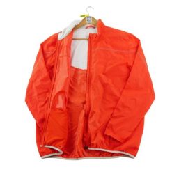 Second life - Kurtka przeciwwiatrowa męska Climacool pomarańczowa - Stan dobry. Brązowe kurtki treningowe męskie Adidas, m, bez wzorów, z materiału, climacool (adidas). Za 143.46 zł.