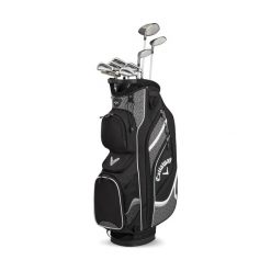 Zestaw 9 kijów golfowych damskich Callaway Solaire dla praworęcznych + torba. Brązowe torebki klasyczne damskie CALLAWAY, bez wzorów, z meshu, bez dodatków. Za 3,799.00 zł.