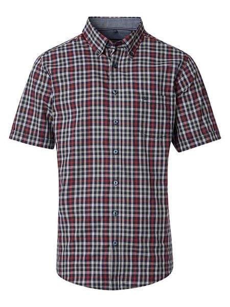 CASAMODA Koszula - Casual fit - w kolorze granatowym rozmiar: L. Niebieskie koszule męskie CASAMODA, l, bez wzorów, z bawełny, bez kołnierzyka, bez ramiączek. Za 83.03 zł.