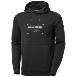 Bluza sportowa męska Helly Hansen Move Sweat. Czarne bluzy sportowe męskie Helly Hansen, bez wzorów, sportowe, bez kołnierzyka, bez ramiączek. Za 312.99 zł.