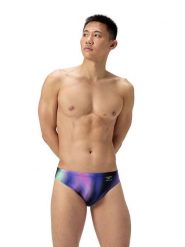 Speedo Kąpielówki "End+ ML" w kolorze fioletowym rozmiar: 6. Różowe kąpielówki męskie Speedo, bez wzorów, z materiału. Za 100.75 zł.