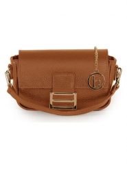 Lia Biassoni Skórzana torebka "Tagliamento" w kolorze jasnobrązowym - 22 x 15 x 6 cm rozmiar: onesize. Brązowe torebki klasyczne damskie Lia Biassoni, bez wzorów, z materiału, bez dodatków. Za 195.99 zł.