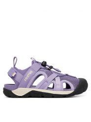 Reima Sandały Tilani 5400177A Fioletowy. Fioletowe sandały dziewczęce Reima, z materiału, bez zapięcia. Za 319.99 zł.