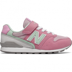 New Balance YV996PMT. Buty sportowe dziewczęce New Balance, bez wzorów, z materiału, bez zapięcia. W wyprzedaży za 129.99 zł.