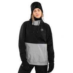 Damska kurtka snowboardowa Sporty zimowe Siroko W1-W Boardslide. Czarne kurtki damskie SIROKO, m, bez wzorów, z materiału, bez kaptura, narciarskie. Za 391.00 zł.
