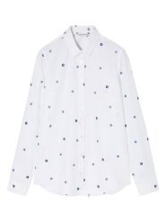 TATUUM Koszula "Edna" w kolorze białym rozmiar: 38. Białe koszule damskie Tatuum, bez wzorów, bez kołnierzyka, bez ramiączek. Za 183.59 zł.