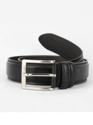 Maison héritage PARIS Skórzany pasek "Mario" w kolorze czarnym rozmiar: 125. Czarne paski męskie maison héritage PARIS, bez wzorów, z materiału. Za 108.99 zł.