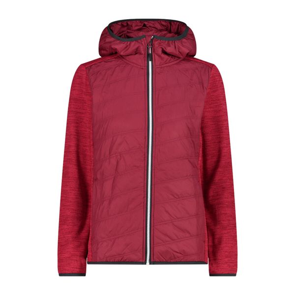 Damska kurtka z kapturem CMP. Czerwone kurtki damskie CMP, bez wzorów, z puchu, z kapturem. Za 392.00 zł.