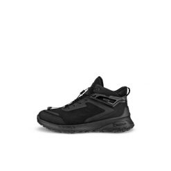 Buty do chodzenia męskie Ecco Ult-trn. Czarne buty trekkingowe męskie ECCO, z materiału, bez zapięcia, trekkingowe. Za 884.00 zł.