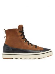Sorel Trampki Cheyanne™ Metro II Sneak Wp 2048571242 Brązowy. Brązowe trampki i tenisówki męskie Sorel, bez wzorów, ze skóry, bez zapięcia. Za 439.99 zł.