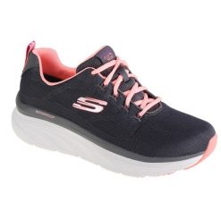 Buty sportowe Sneakersy damskie, Skechers D' Lux Walker Get Oasis. Szare buty sportowe na co dzień damskie Skechers, bez wzorów, z materiału, trekkingowe. Za 399.99 zł.