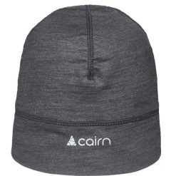Czapka Cairn Merino. Czarne czapki męskie CAIRN, bez wzorów, z wełny, sportowe. Za 168.50 zł.