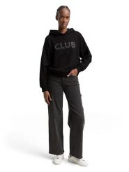 Tom Tailor Bluza w kolorze czarnym rozmiar: S. Czarne bluzy z kapturem damskie Tom Tailor, s. Za 83.42 zł.