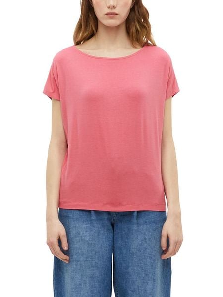 S.Oliver Koszulka w kolorze różowym rozmiar: 36. Różowe t-shirty damskie S.Oliver, s, bez wzorów, bez kołnierzyka. Za 68.95 zł.
