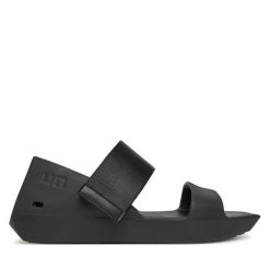 Klapki United Nude. Czarne klapki damskie United Nude, bez wzorów, bez obcasa. Za 389.99 zł.