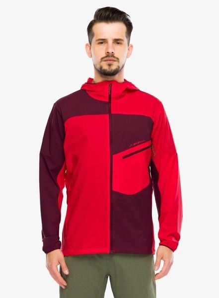 Kurtka softshell La Sportiva Freeway Wind Jacket. Czerwone kurtki męskie La Sportiva, l, bez wzorów, z softshellu, bez kaptura. Za 615.99 zł.
