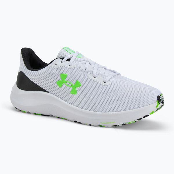 Buty do biegania męskie Under Armour Charged Pursuit 4hyper. Białe obuwie do biegania damskie Under Armour. Za 209.99 zł.