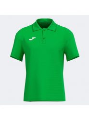Joma Funkcyjna koszulka polo w kolorze zielonym rozmiar: M. Zielone koszulki polo męskie Joma, m, bez wzorów, z bawełny, bez ramiączek. Za 74.63 zł.