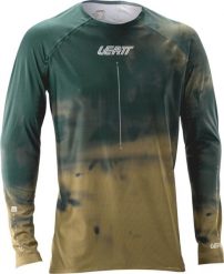 Koszulka rowerowa LEATT Jersey MTB Gravity 5.0. Zielone t-shirty sportowe męskie LEATT, s, z dzianiny, bez ramiączek, rowerowe. Za 369.00 zł.