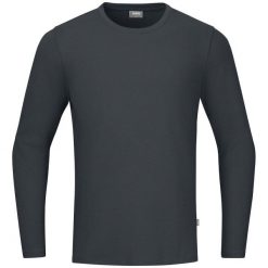 Koszulka z długim rękawem Jako Organic. Szare t-shirty damskie Jako, m, bez wzorów, z bawełny, bez kołnierzyka. Za 153.00 zł.