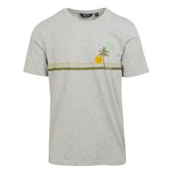 T-shirt Męski Z Motywem Zachodu Słońca Melanżowy Cline VIII. Czarne t-shirty męskie Regatta, m, bez wzorów, bez kołnierzyka. Za 48.99 zł.